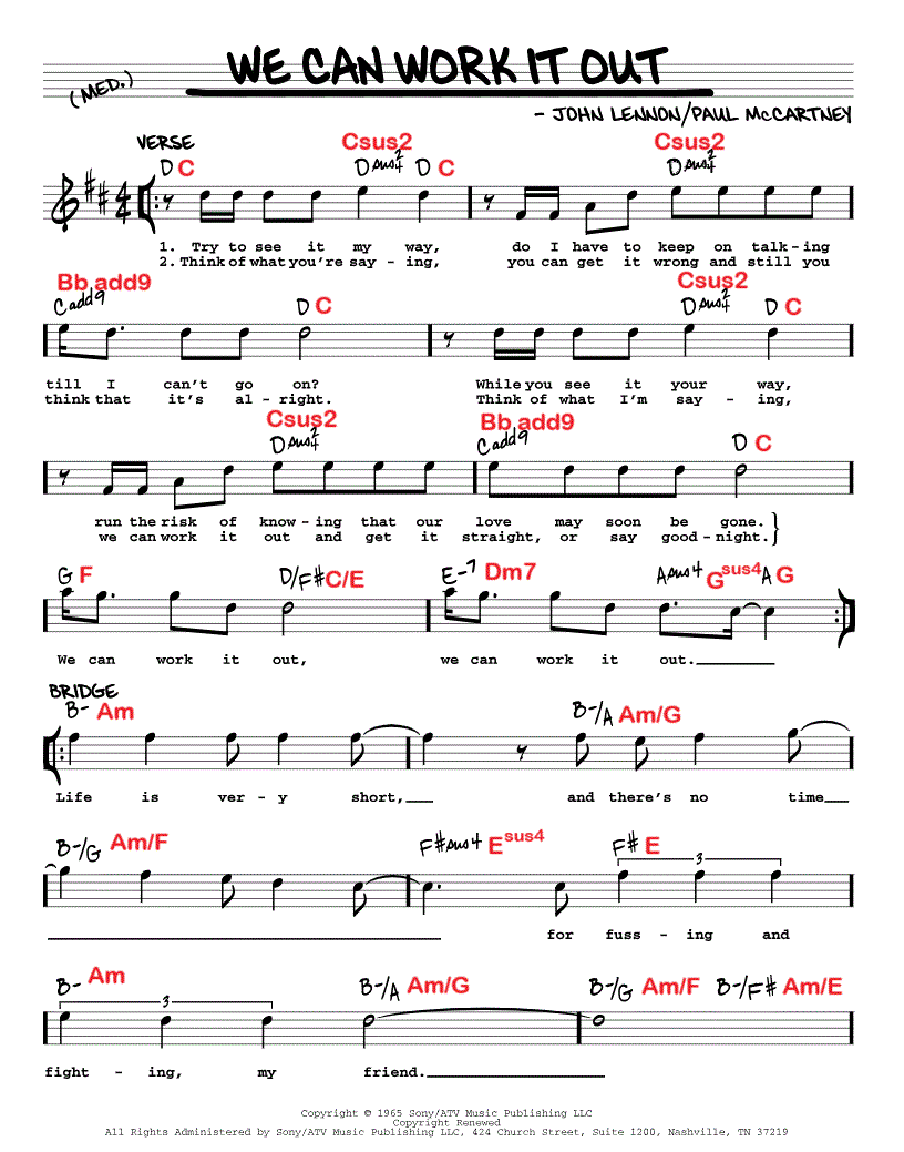 Sheet Music
